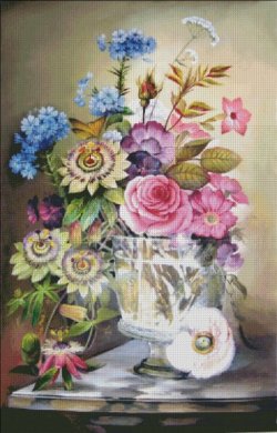 画像2: HeavenAndEarth図案 Vase With Flowers