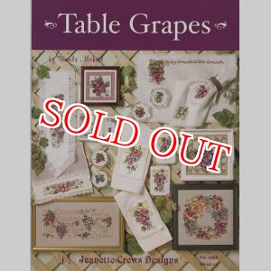 画像: Jeanette Crews図案 Table Grapes