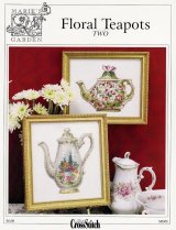 画像: Just Cross Stitch図案 Floral Teapots