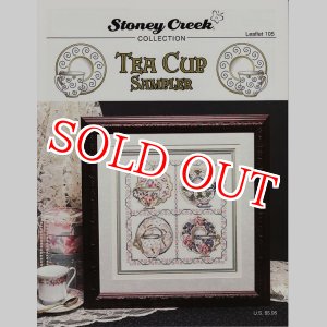 画像: Stoney Creek図案 Tea Cup Sampler