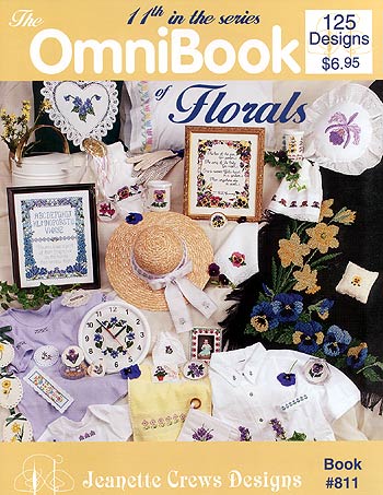 画像1: Jeanette Crews図案 Omni Book of Florals