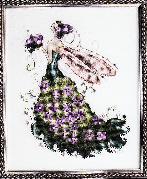 Nora Corbett (Mirabilia)図案 Lilac-Spring Garden - 【Arte】クロス